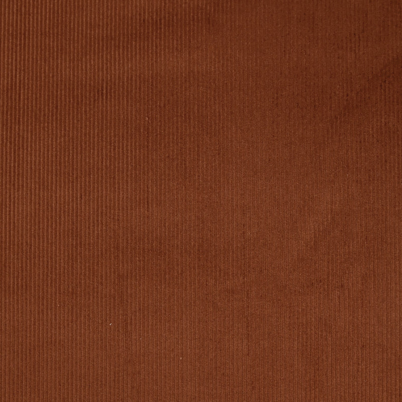 Velours côtelé 100% coton 2 mm cannelle brûlée