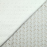 Broderie anglaise Ophélie blanc