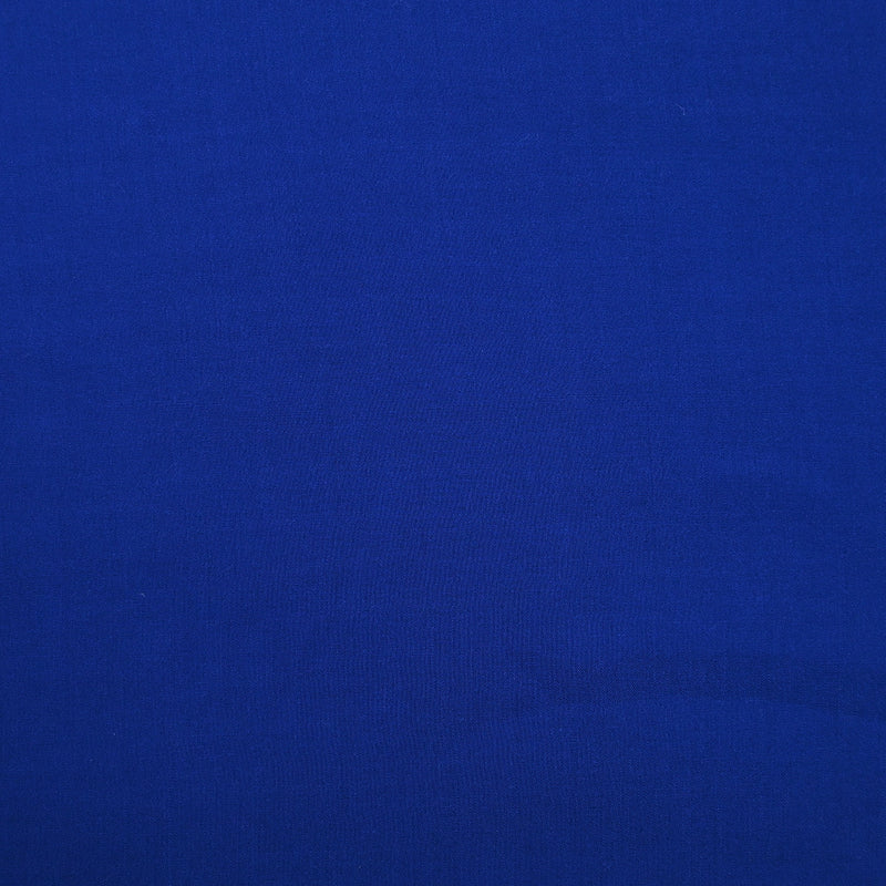 Voile de viscose bleu roi