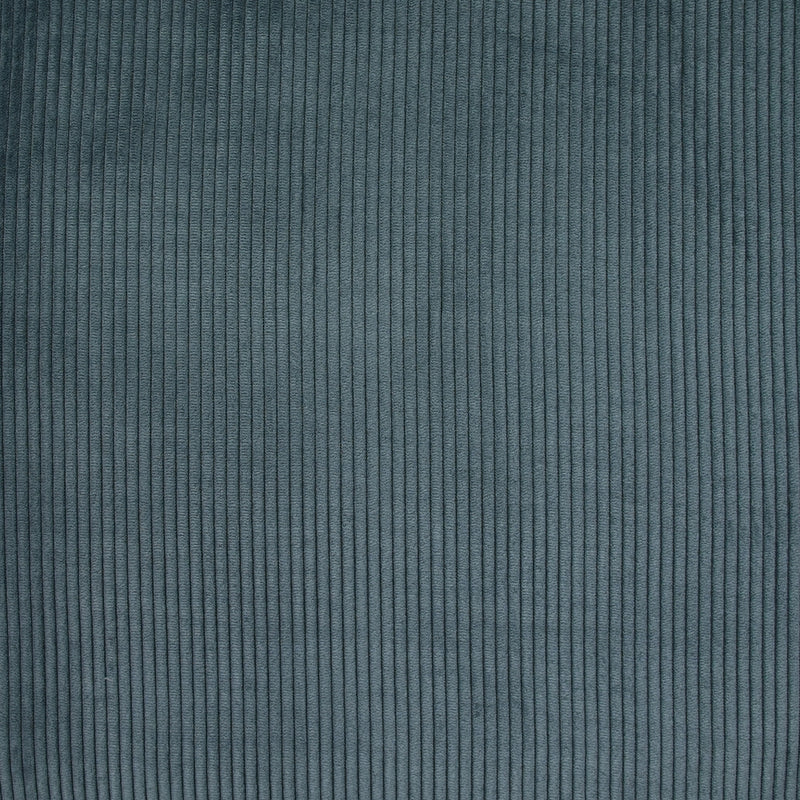 Velours côtelé polyester TL gris bleu