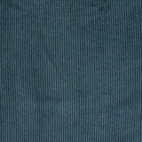 Velours côtelé polyester TL bleu acier