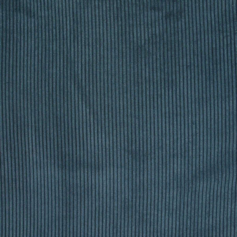 Velours côtelé polyester TL bleu acier