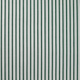 Coton chemise rayé vert et blanc