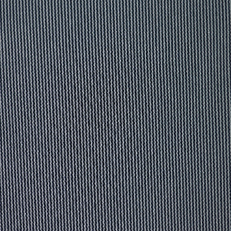 Coton rayé marine et blanc