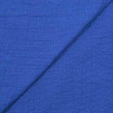 Voile de polycoton Vicky bleu