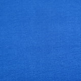 Jersey satiné polyester bleu alpine