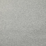 Jersey de coton interlock gris chiné
