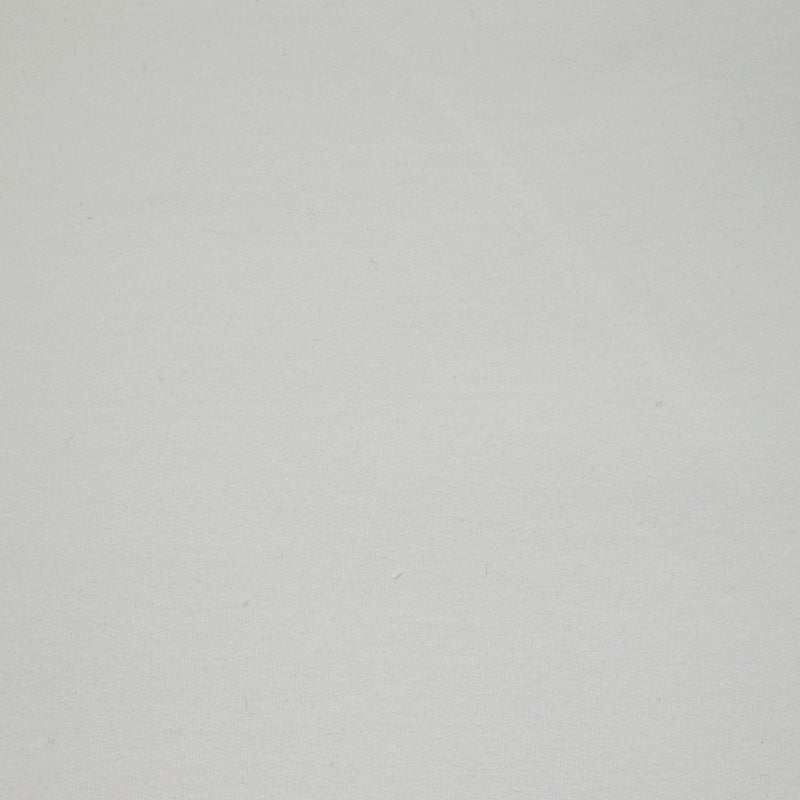 Molleton de coton élasthanne french terry blanc