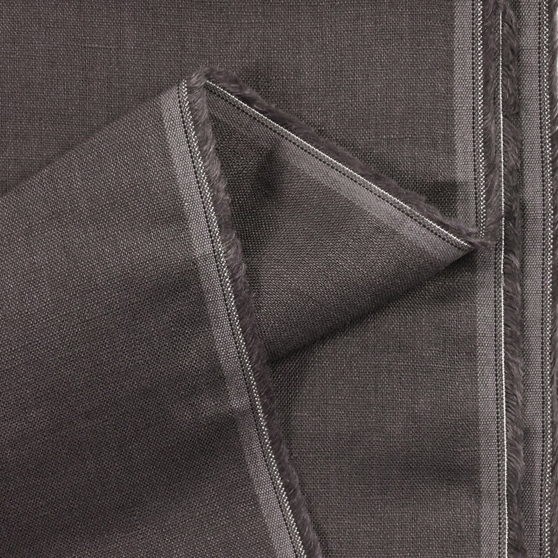 100% slate gray linen