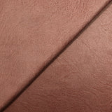 Suédine polyester aspect cuir bois de rose