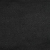 Satin de polycoton noir profond