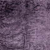 Fourrure en coton aspect astrakan violet