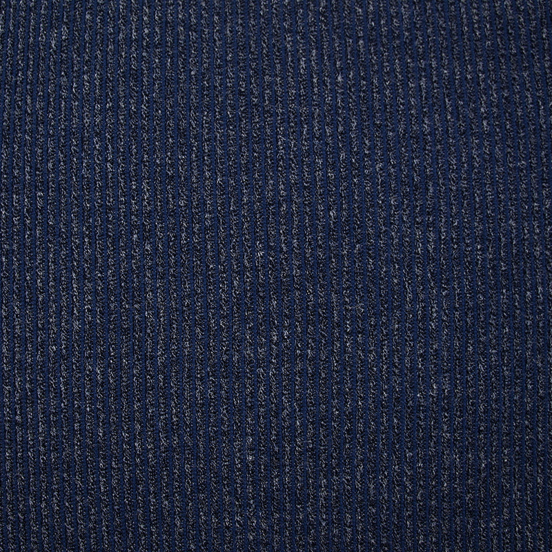 Maille Bianca côtelée bleu marine