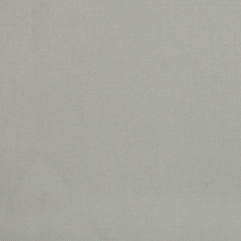 Gabardine polycoton gris clair