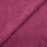 Velours polyester fines côtes magenta