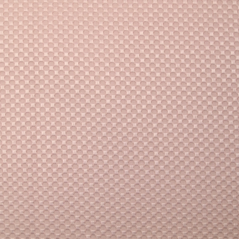 Jacquard satin nid d’abeille rose poudré