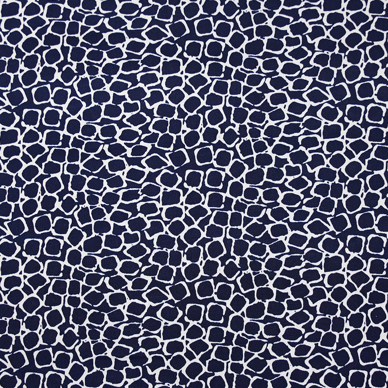 Jersey polyester écailles fond marine