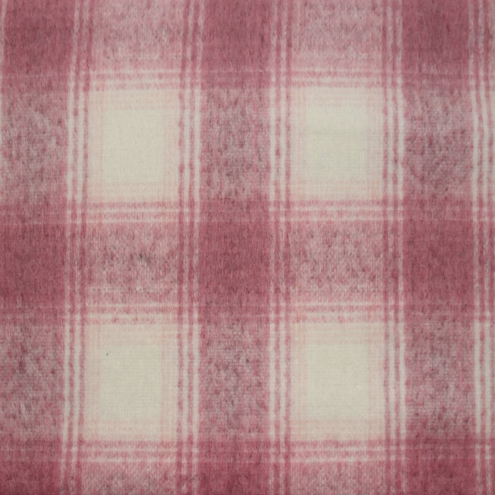Coupon De Tissu Coton Mélangé 90x150 Cm - Blanc Cassé à Rayures | Pour Couture Et Vêtements