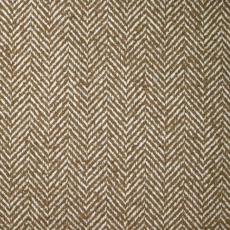 Laine mélangée chevron beige et blanc