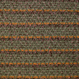 Laine mélangée fantaisie tweed bouclette vert, orange et rose