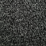Maille bouclette polyester noir et blanc
