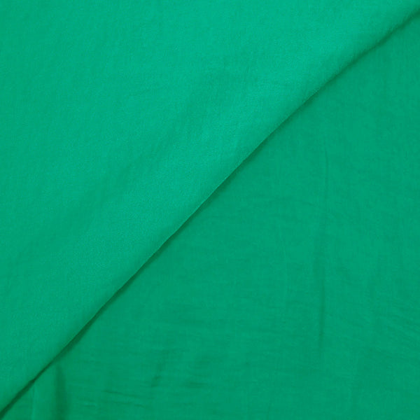 Crêpe satiné de polyester vert