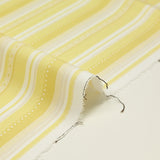 Sunny yellow rushed cotton white background white background