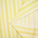 Sunny yellow rushed cotton white background white background