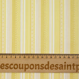 Sunny yellow rushed cotton white background white background