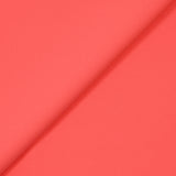 Crêpe de polyester lourd corail fluo