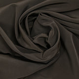 Microfibre polyester marron foncé