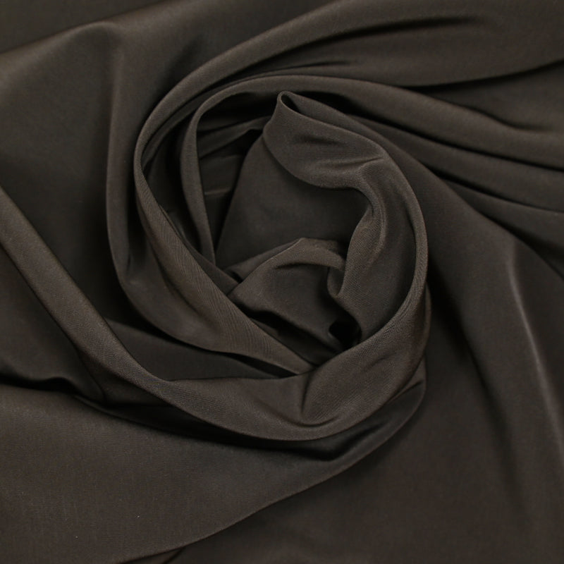 Microfibre polyester marron foncé