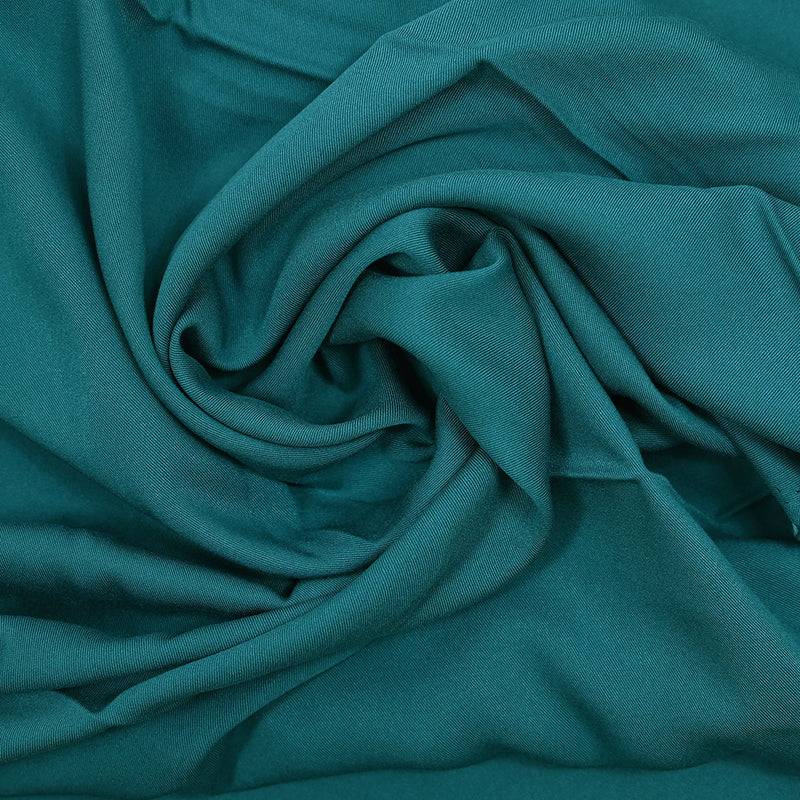 Twill de viscose bleu canard