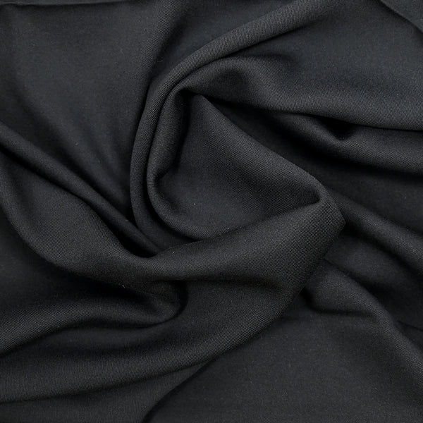 Twill de viscose noir