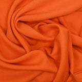 Orange viscose twill