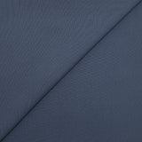 Toile de polyester unie bleu guède