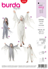 Patrón N ° 2370: disfraz de fantasma para niños