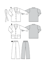 Patron n ° 2691: pajamas