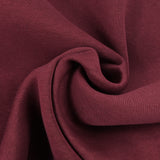 Thick Bordeaux thick minkee fabric