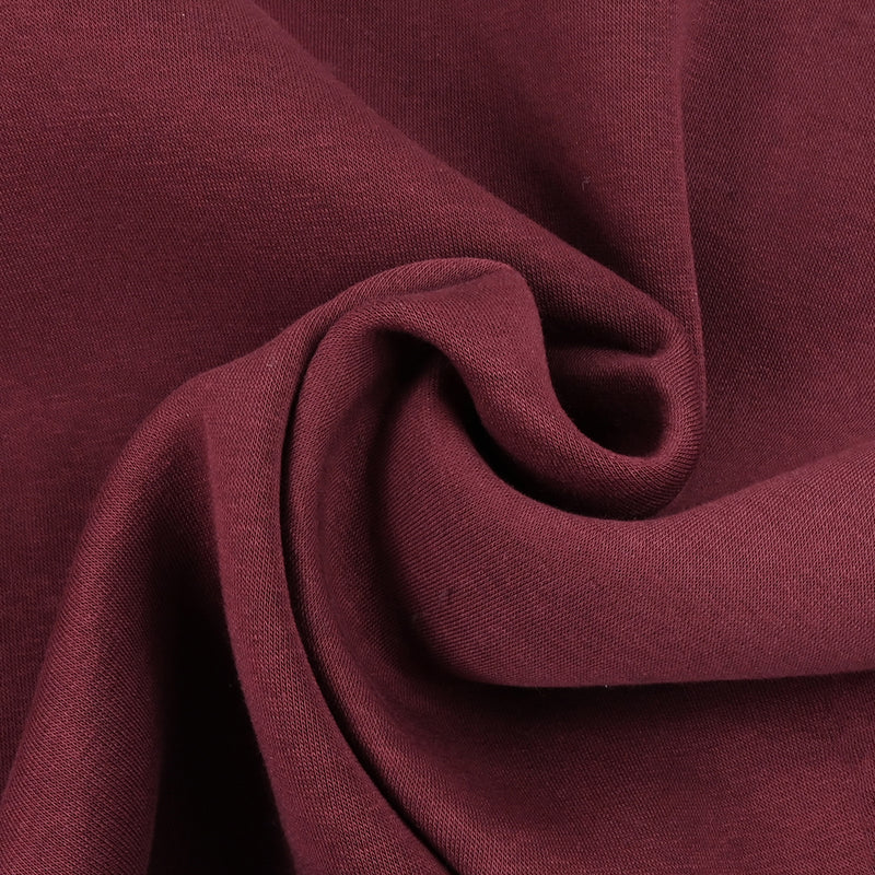 Thick Bordeaux thick minkee fabric