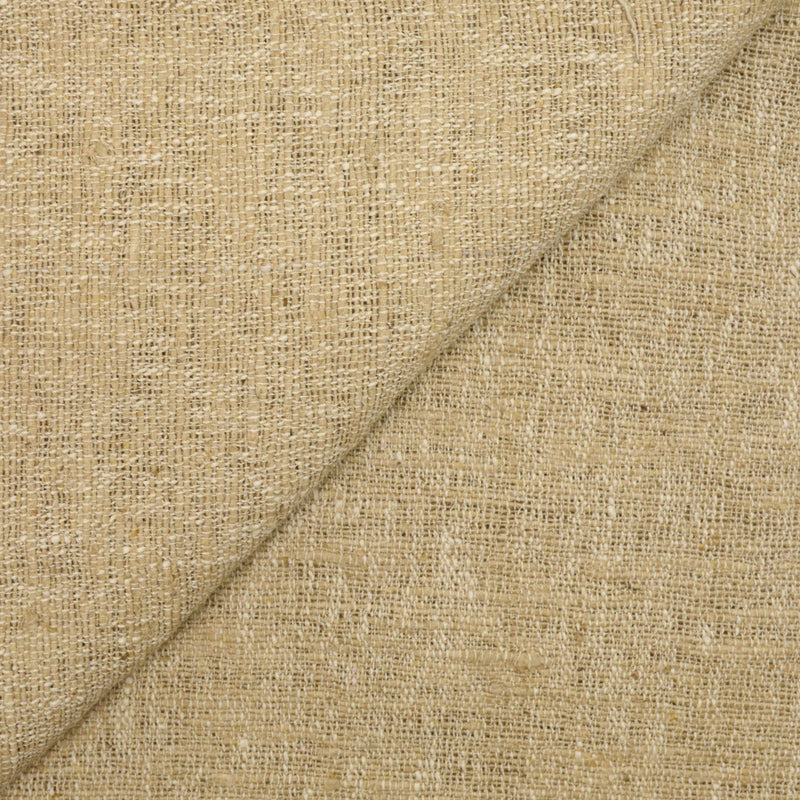 Bourrette de soie N°14 ficelle et blanc