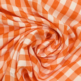 Estelle Orange Fondo Polyviscose Estelle