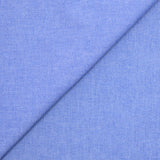 Toile coton élasthanne fantaisie rouge fond bleu