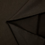 Tissu tailleur coton chevrons fond chocolat