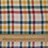 Mixed Multicolored Tartan mixed wool