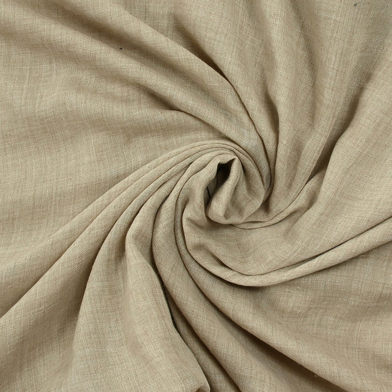 Voile de polycoton Vicky sable