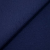 Toile polyester élasthanne bleu nuit