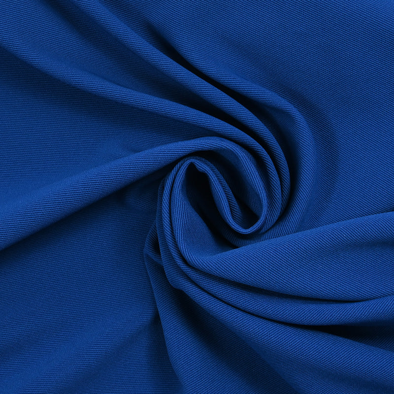 Royal blue Ottoman polyester