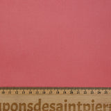 Velours côtelé 100% coton 1 mm rose