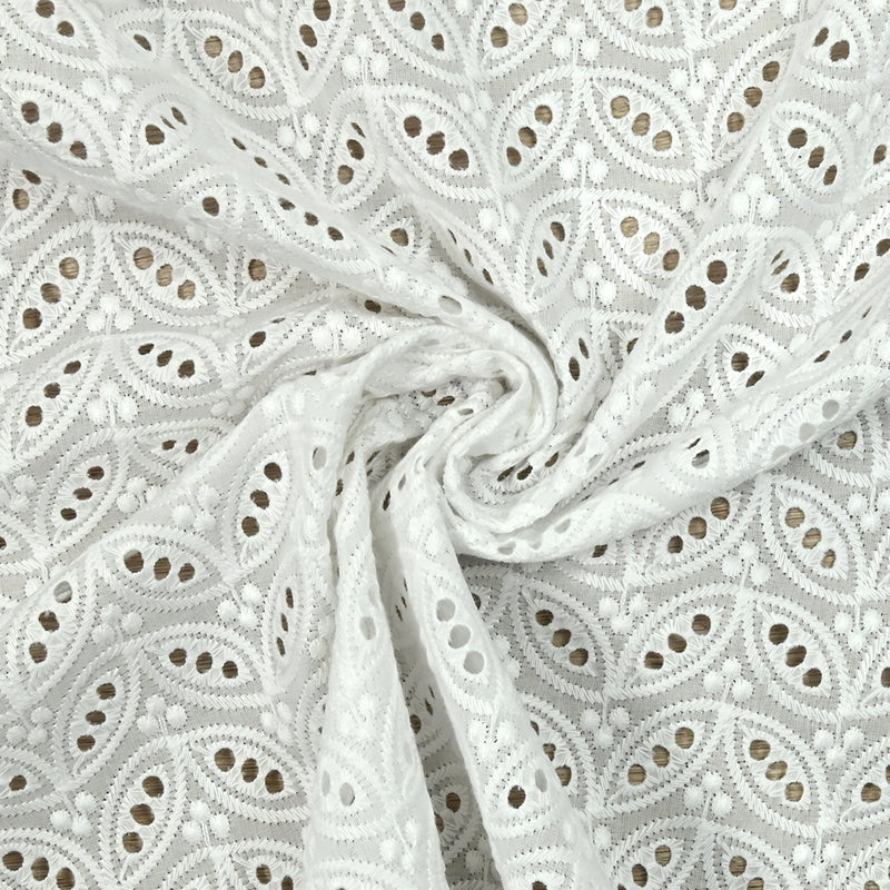 English embroidery Ophelia White